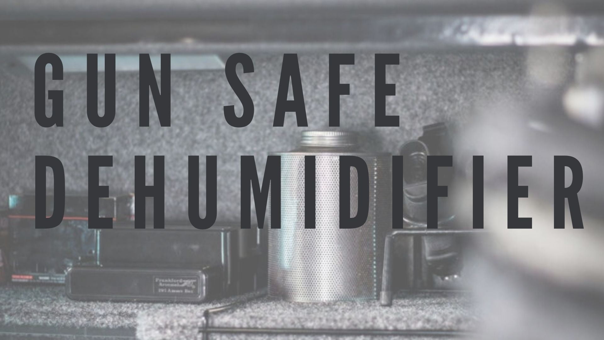Gun Safe Dehumidifier